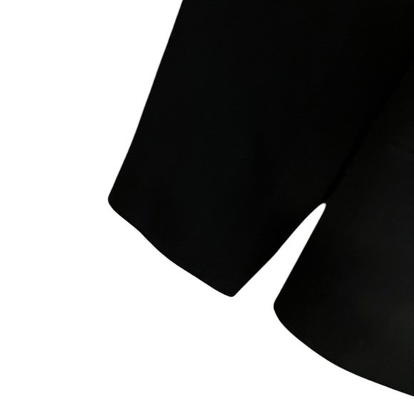 Silk Women’s Professional Career Elegant Minimalist Layer Blazer Jacket Large - Picture 7 of 8